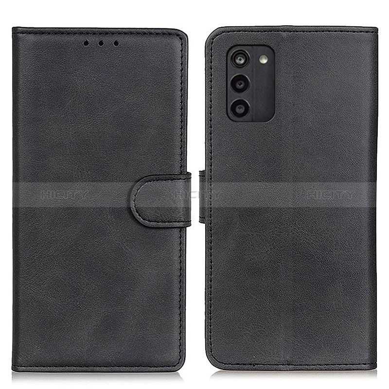 Custodia Portafoglio In Pelle Cover con Supporto A05D per Nokia G100 Nero