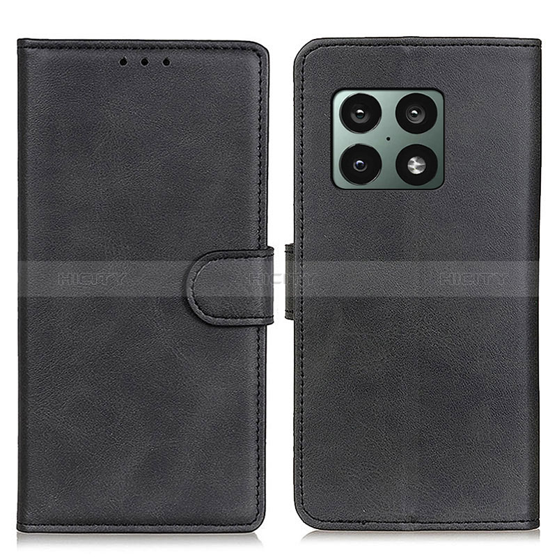 Custodia Portafoglio In Pelle Cover con Supporto A05D per OnePlus 10 Pro 5G Nero