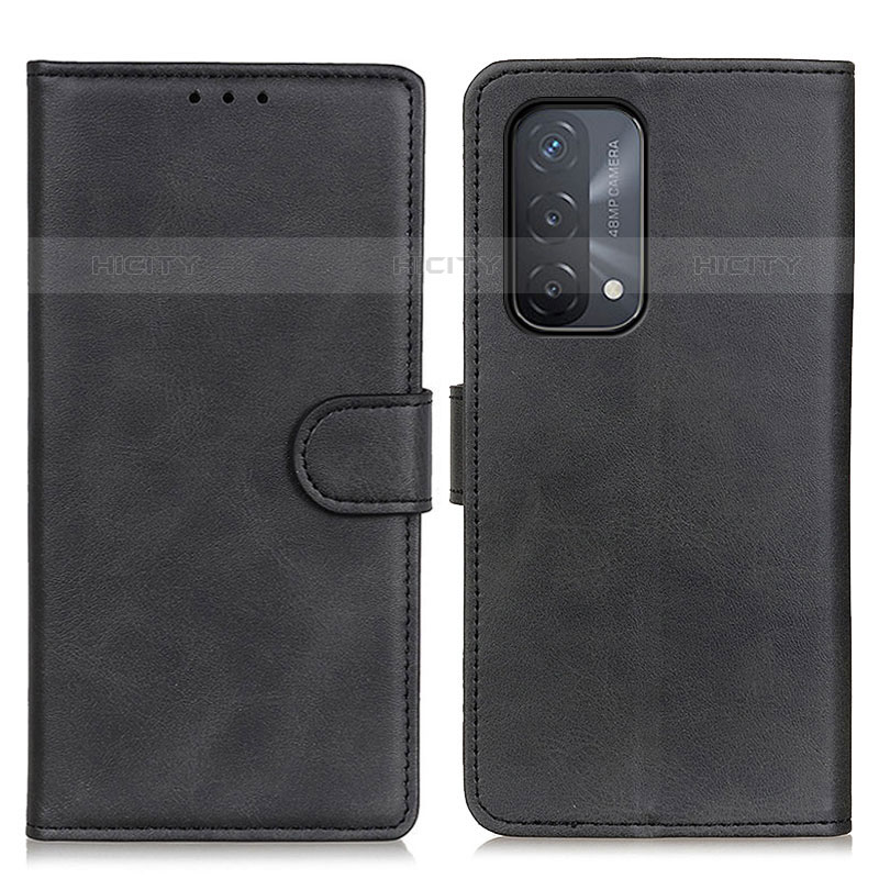 Custodia Portafoglio In Pelle Cover con Supporto A05D per OnePlus Nord N200 5G Nero