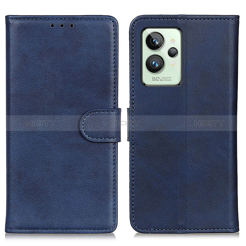 Custodia Portafoglio In Pelle Cover con Supporto A05D per Realme GT2 Pro 5G Blu