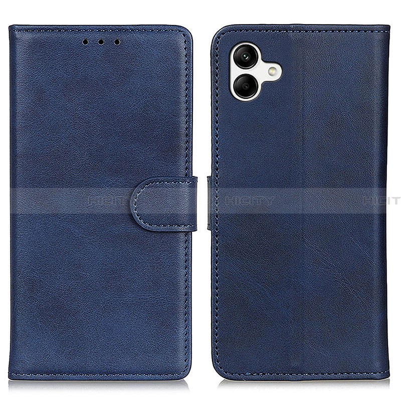 Custodia Portafoglio In Pelle Cover con Supporto A05D per Samsung Galaxy A05 Blu