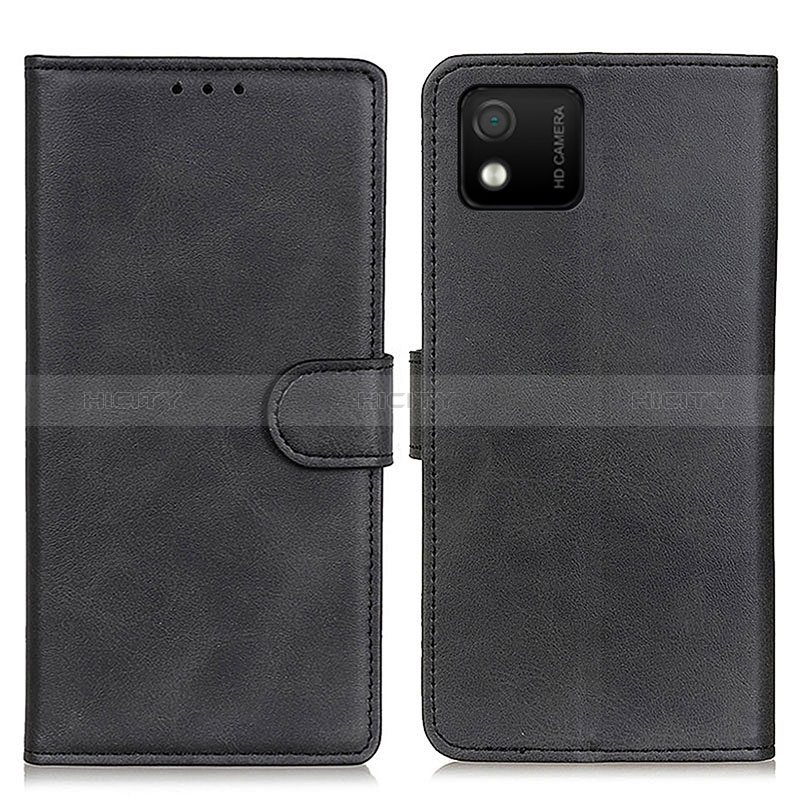 Custodia Portafoglio In Pelle Cover con Supporto A05D per Wiko Y52 Nero