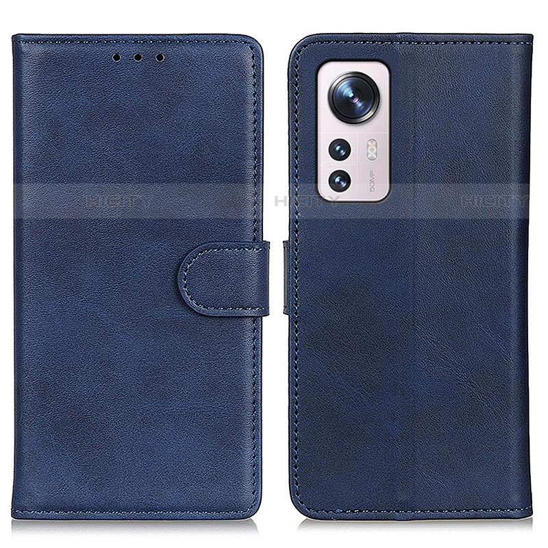 Custodia Portafoglio In Pelle Cover con Supporto A05D per Xiaomi Mi 12 Lite 5G Blu