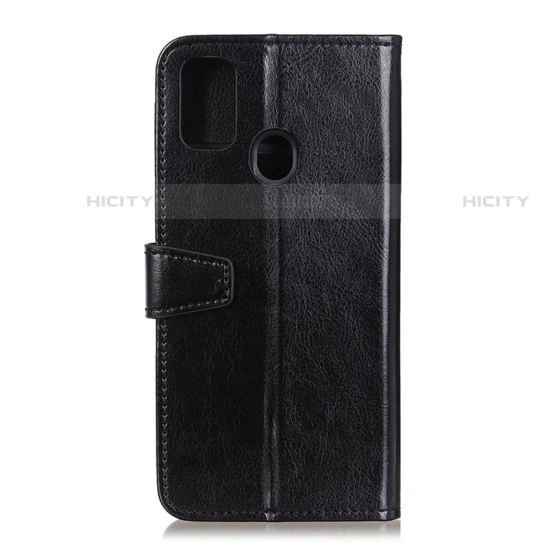 Custodia Portafoglio In Pelle Cover con Supporto A06D per Motorola Moto G31 Nero