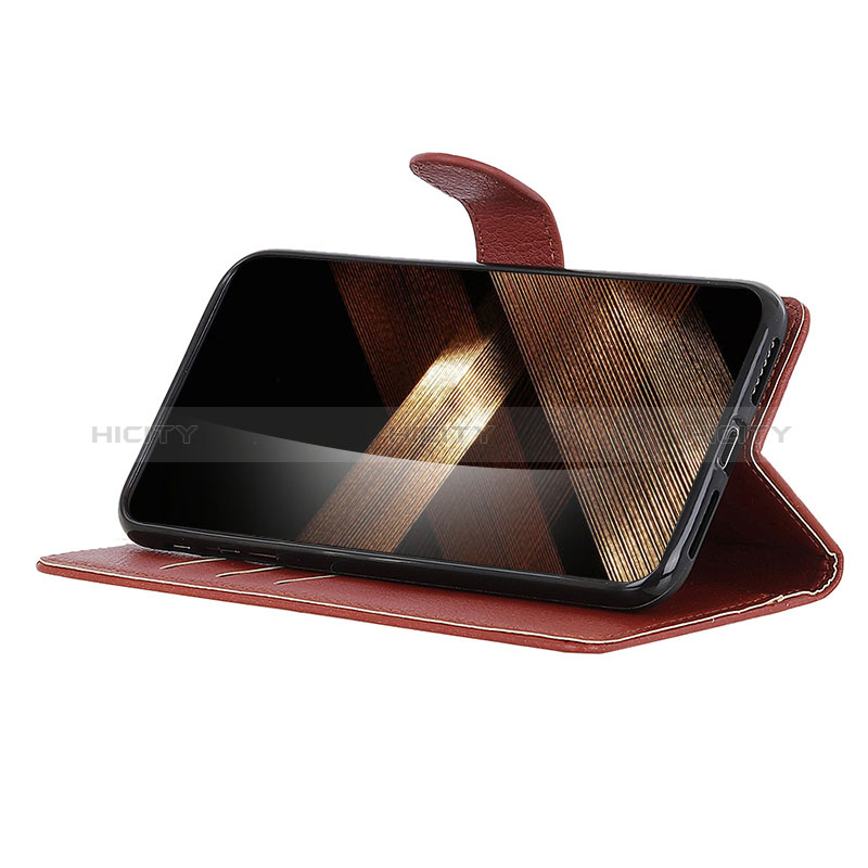 Custodia Portafoglio In Pelle Cover con Supporto A06D per Motorola Moto G54 5G