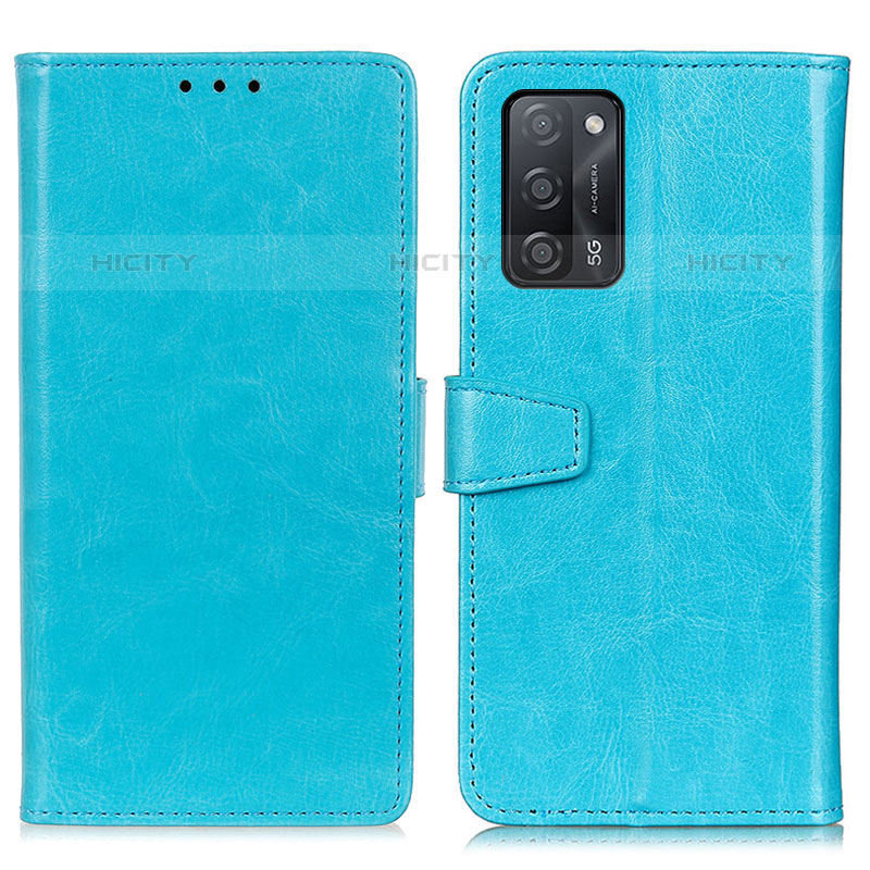 Custodia Portafoglio In Pelle Cover con Supporto A06D per Oppo A53s 5G