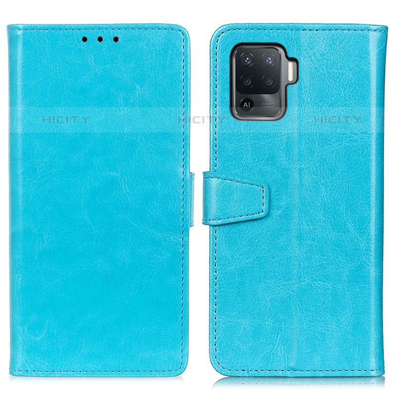 Custodia Portafoglio In Pelle Cover con Supporto A06D per Oppo A94 4G