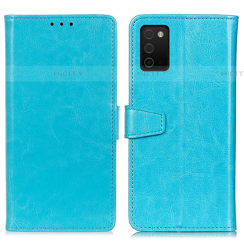 Custodia Portafoglio In Pelle Cover con Supporto A06D per Samsung Galaxy A03s