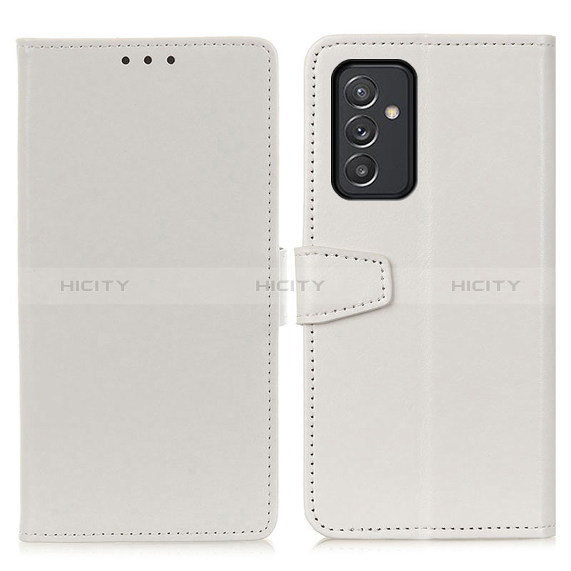 Custodia Portafoglio In Pelle Cover con Supporto A06D per Samsung Galaxy A15 4G Bianco