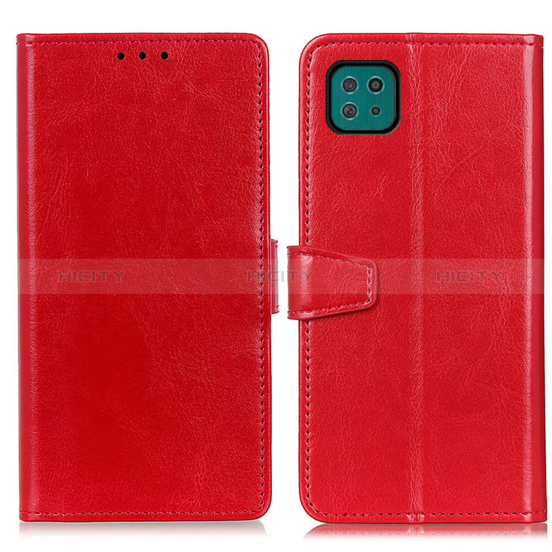 Custodia Portafoglio In Pelle Cover con Supporto A06D per Samsung Galaxy A22s 5G