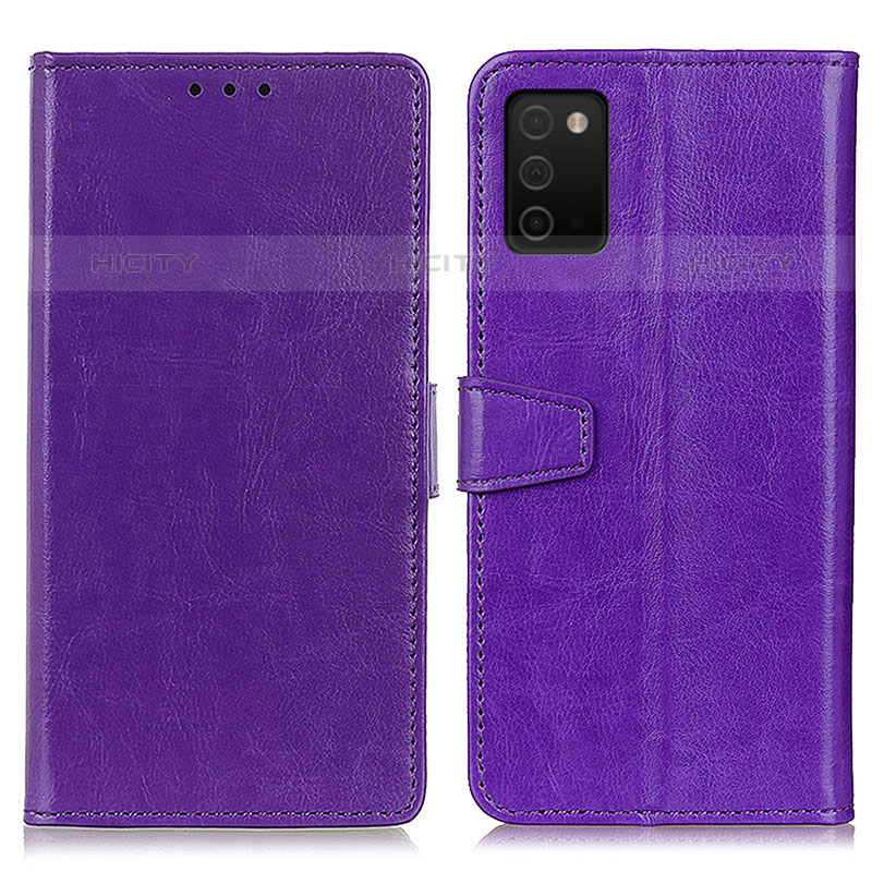 Custodia Portafoglio In Pelle Cover con Supporto A06D per Samsung Galaxy M02s