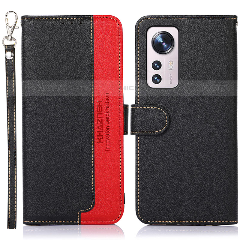 Custodia Portafoglio In Pelle Cover con Supporto A06D per Xiaomi Mi 12 Pro 5G