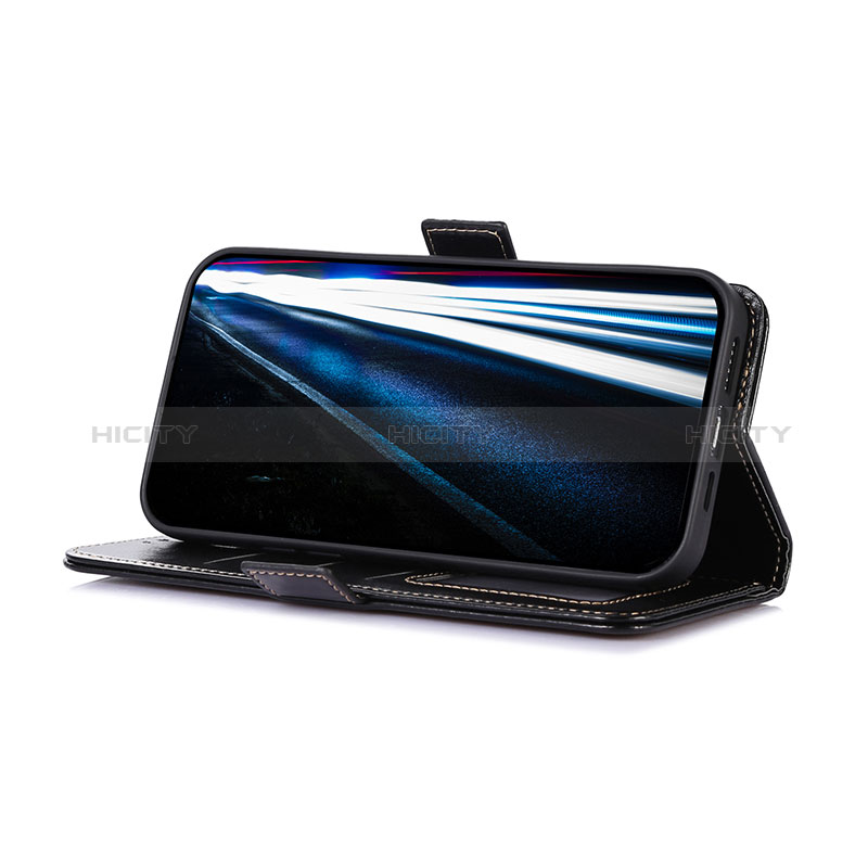 Custodia Portafoglio In Pelle Cover con Supporto A07D per Motorola Moto E13