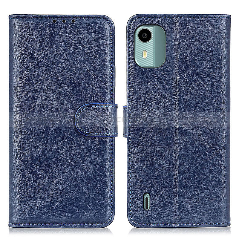 Custodia Portafoglio In Pelle Cover con Supporto A07D per Nokia C12 Plus