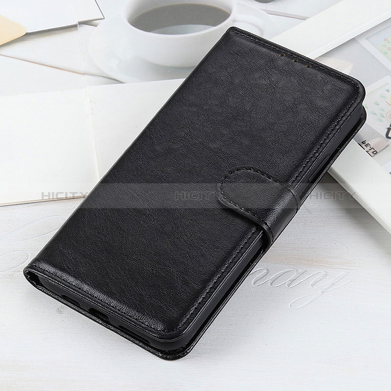 Custodia Portafoglio In Pelle Cover con Supporto A07D per OnePlus 9 5G Nero