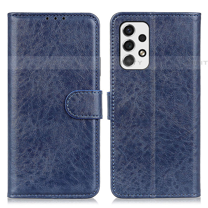 Custodia Portafoglio In Pelle Cover con Supporto A07D per Samsung Galaxy A53 5G Blu