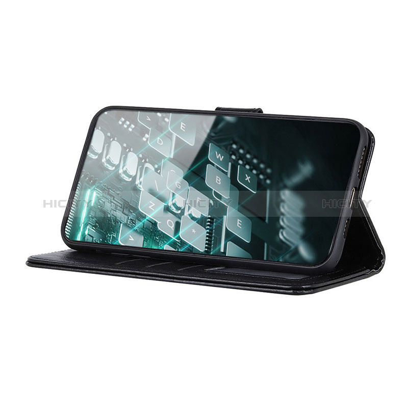 Custodia Portafoglio In Pelle Cover con Supporto A07D per Samsung Galaxy Quantum2 5G