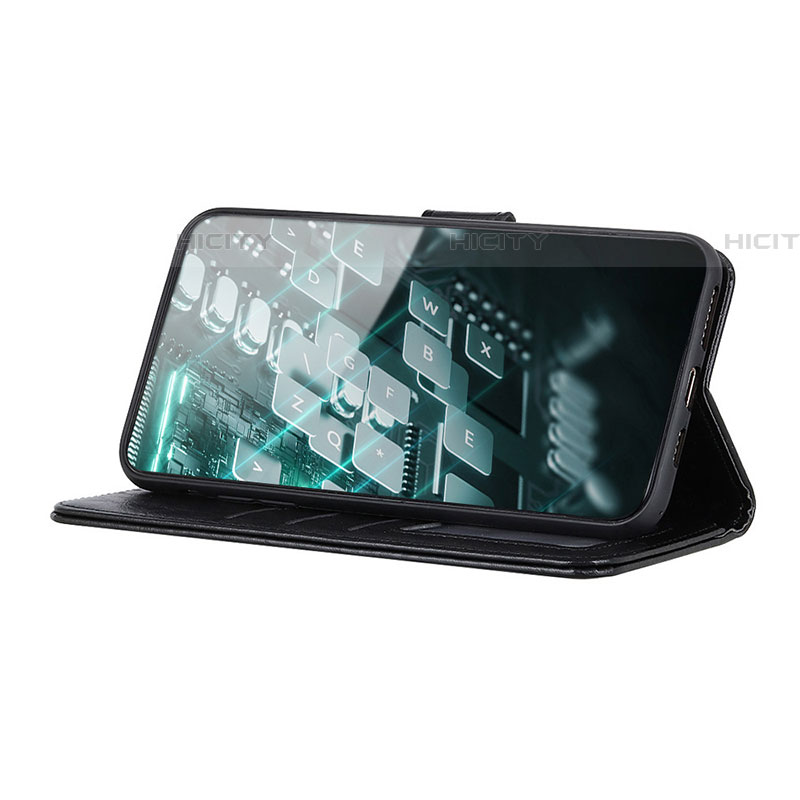 Custodia Portafoglio In Pelle Cover con Supporto A07D per Samsung Galaxy Quantum4 5G