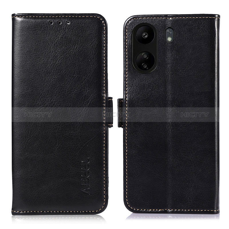 Custodia Portafoglio In Pelle Cover con Supporto A07D per Xiaomi Poco C65