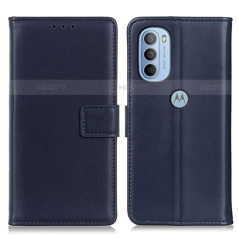 Custodia Portafoglio In Pelle Cover con Supporto A08D per Motorola Moto G31