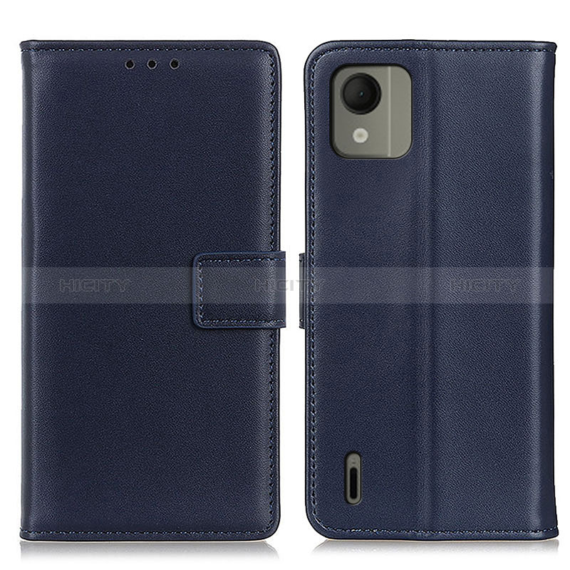 Custodia Portafoglio In Pelle Cover con Supporto A08D per Nokia C110