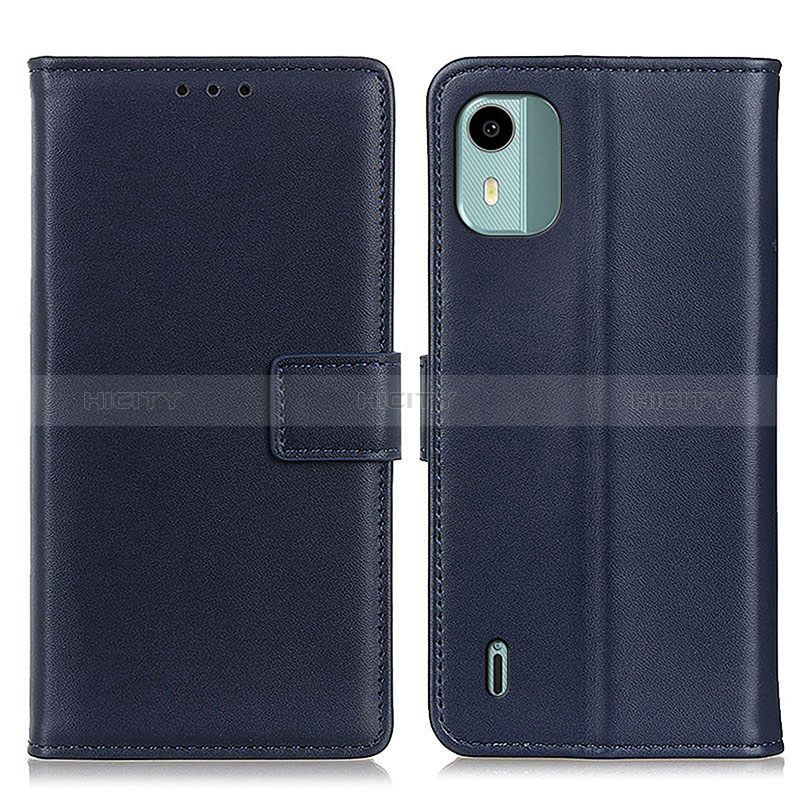 Custodia Portafoglio In Pelle Cover con Supporto A08D per Nokia C12