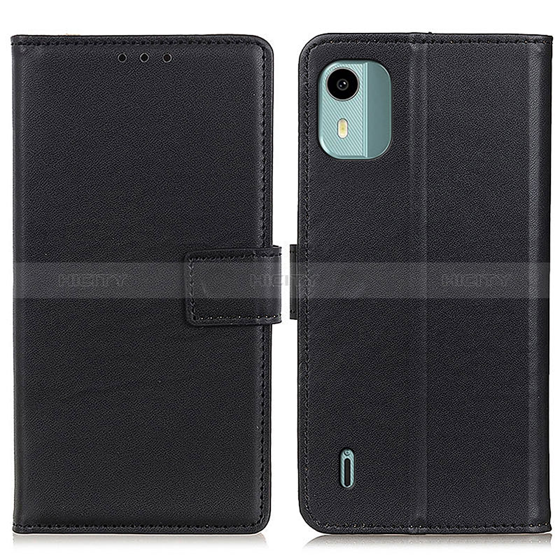 Custodia Portafoglio In Pelle Cover con Supporto A08D per Nokia C12 Plus