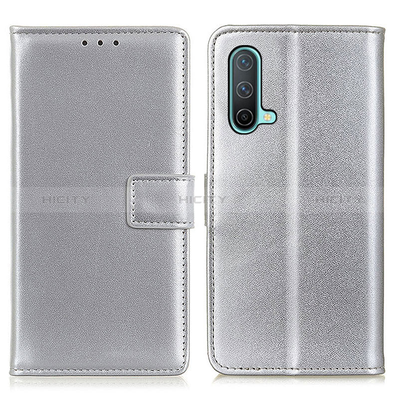 Custodia Portafoglio In Pelle Cover con Supporto A08D per OnePlus Nord CE 5G