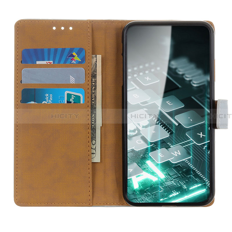 Custodia Portafoglio In Pelle Cover con Supporto A08D per Samsung Galaxy A02