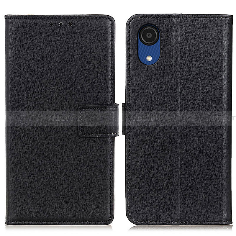 Custodia Portafoglio In Pelle Cover con Supporto A08D per Samsung Galaxy A03 Core