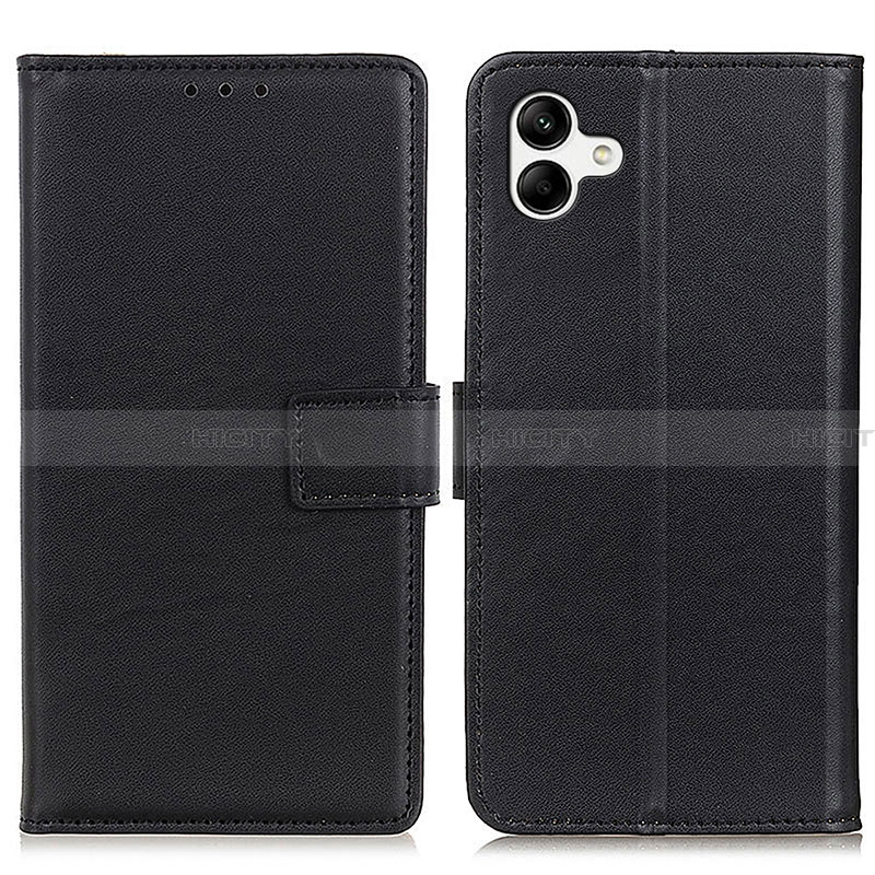 Custodia Portafoglio In Pelle Cover con Supporto A08D per Samsung Galaxy A04 4G Nero