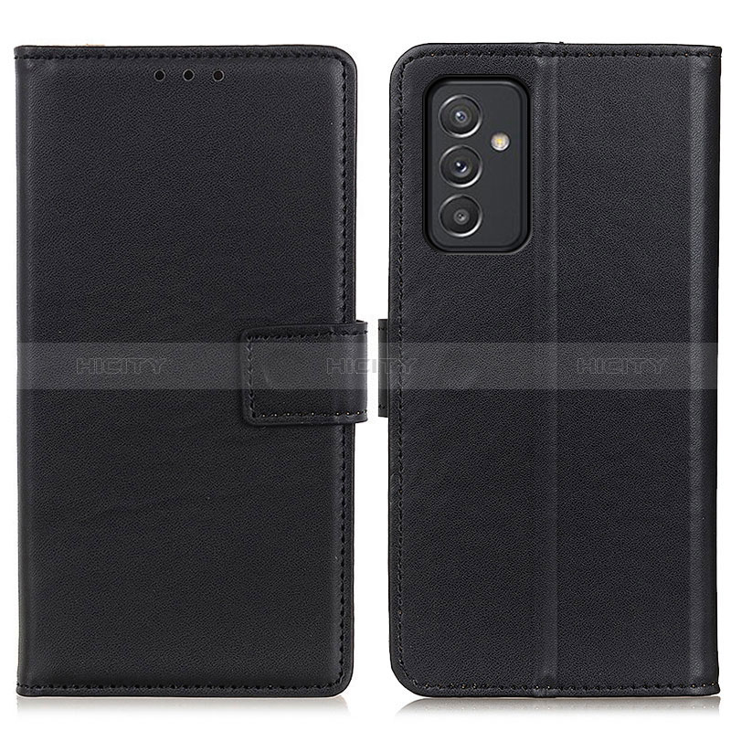 Custodia Portafoglio In Pelle Cover con Supporto A08D per Samsung Galaxy A15 5G Nero