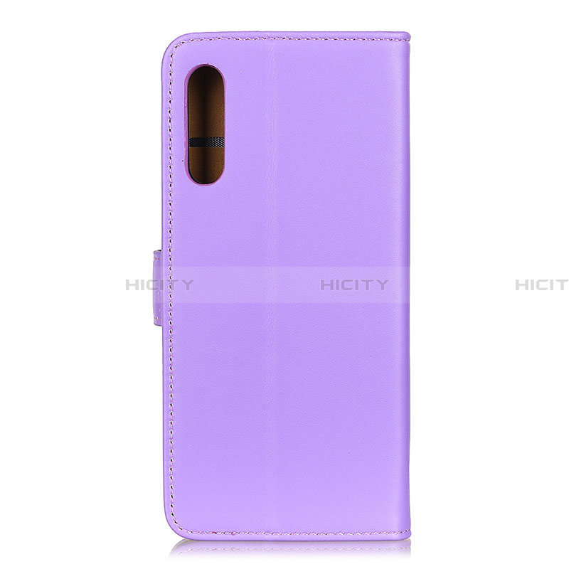 Custodia Portafoglio In Pelle Cover con Supporto A08D per Samsung Galaxy A41 SC-41A Viola