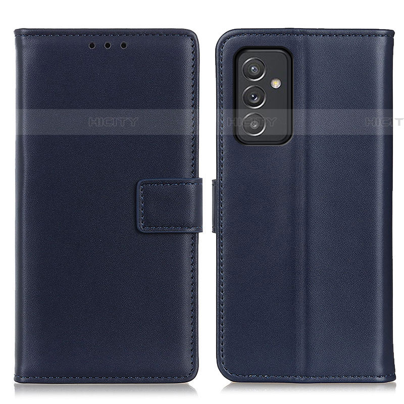 Custodia Portafoglio In Pelle Cover con Supporto A08D per Samsung Galaxy A54 5G Blu