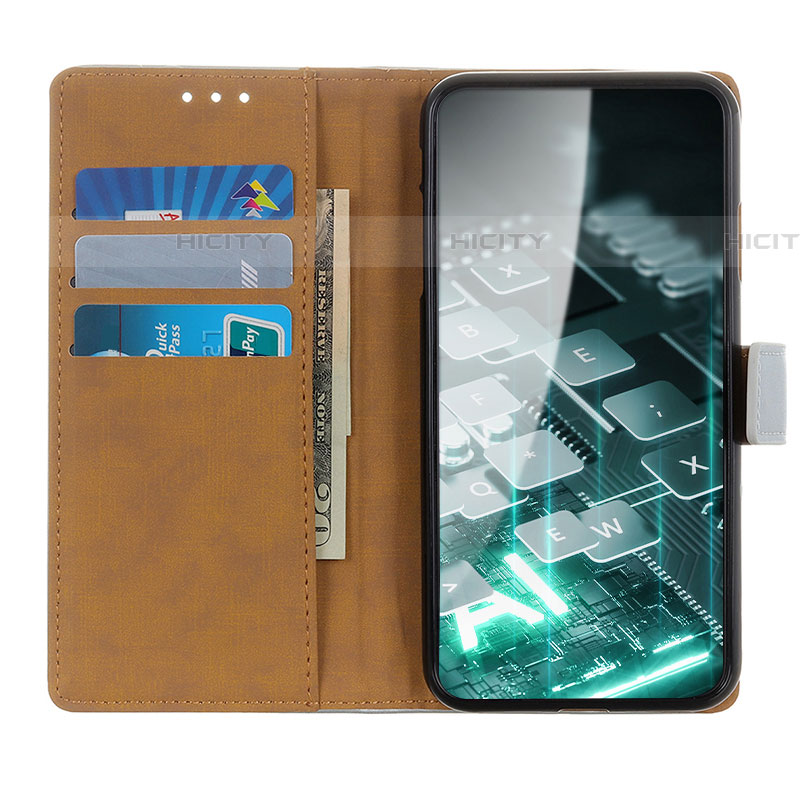 Custodia Portafoglio In Pelle Cover con Supporto A08D per Samsung Galaxy F04