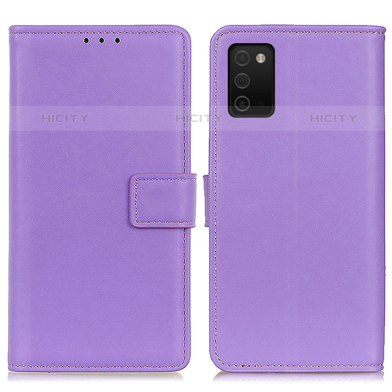 Custodia Portafoglio In Pelle Cover con Supporto A08D per Samsung Galaxy M02s