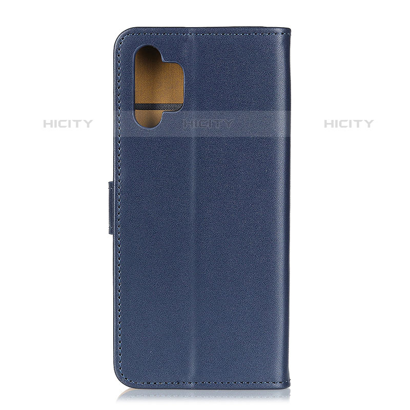 Custodia Portafoglio In Pelle Cover con Supporto A08D per Samsung Galaxy M32 5G Blu