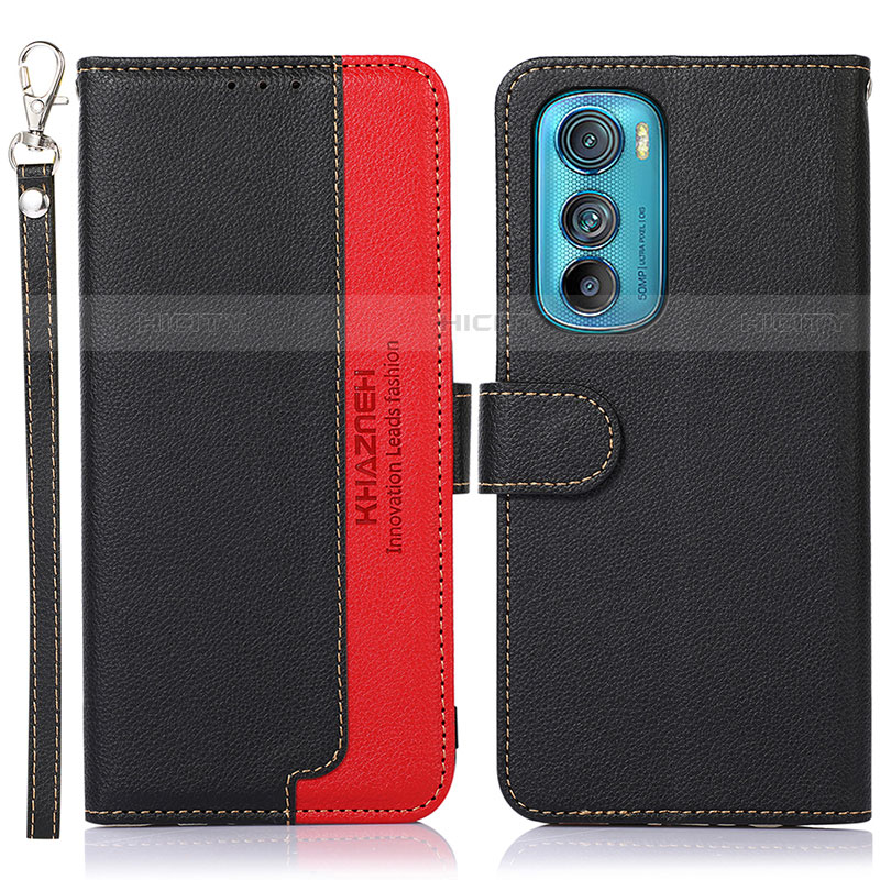 Custodia Portafoglio In Pelle Cover con Supporto A09D per Motorola Moto Edge 30 5G