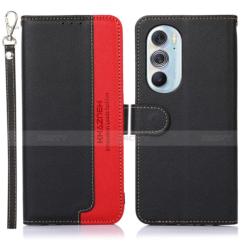 Custodia Portafoglio In Pelle Cover con Supporto A09D per Motorola Moto Edge 30 Pro 5G