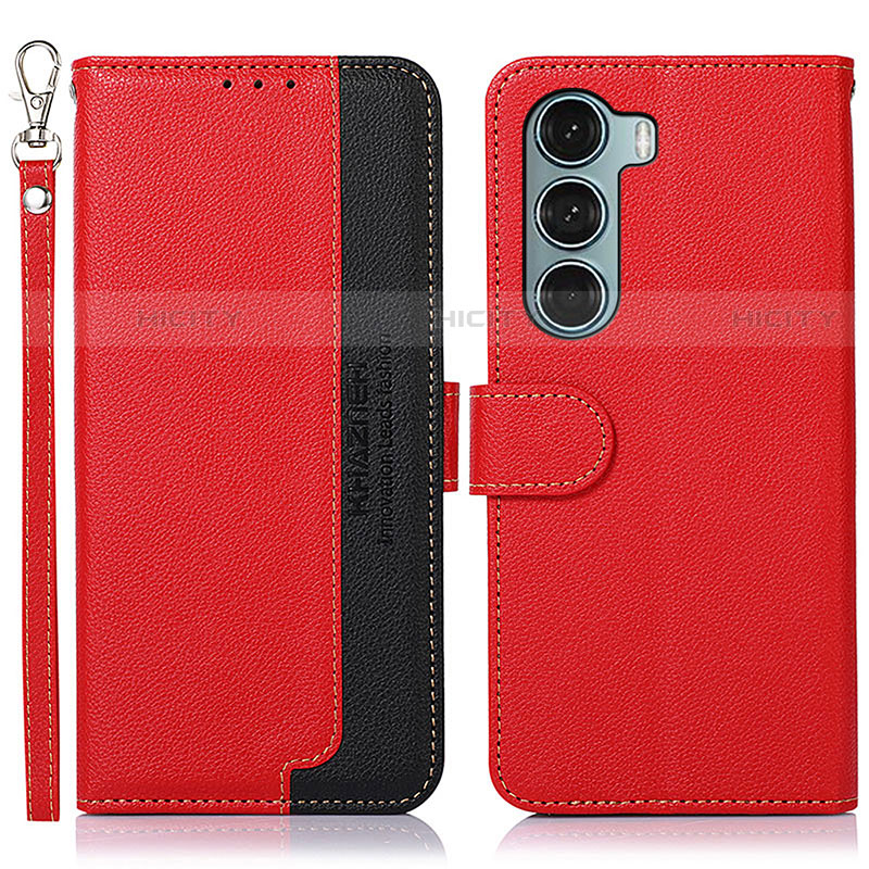 Custodia Portafoglio In Pelle Cover con Supporto A09D per Motorola Moto Edge S30 5G