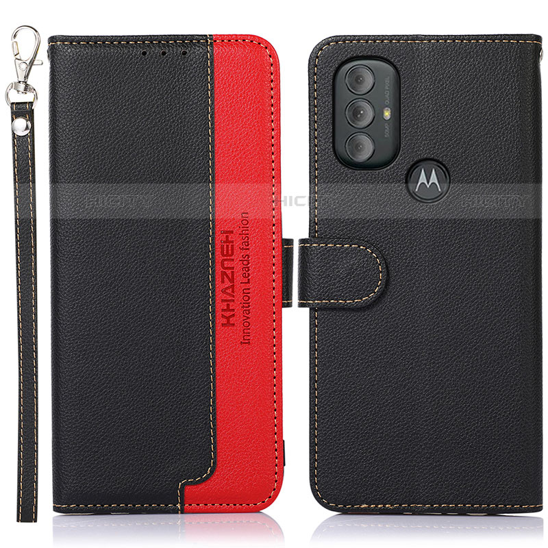 Custodia Portafoglio In Pelle Cover con Supporto A09D per Motorola Moto G Play Gen 2