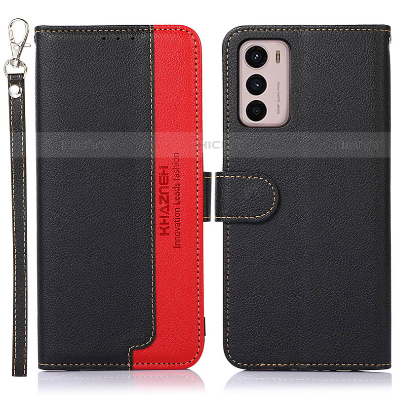 Custodia Portafoglio In Pelle Cover con Supporto A09D per Motorola Moto G42