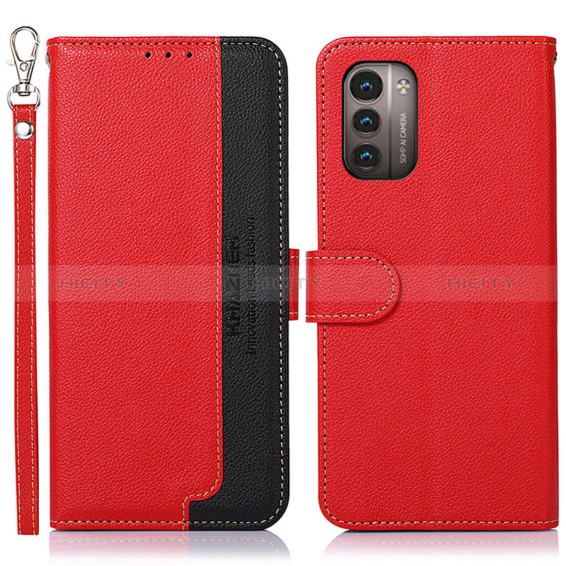 Custodia Portafoglio In Pelle Cover con Supporto A09D per Nokia G11