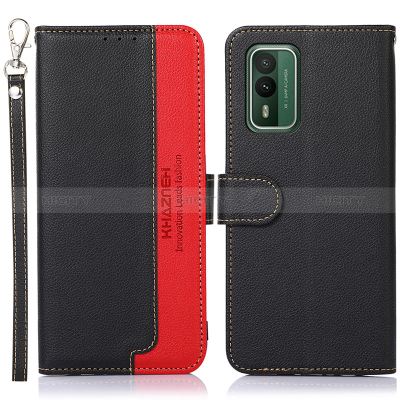 Custodia Portafoglio In Pelle Cover con Supporto A09D per Nokia XR21