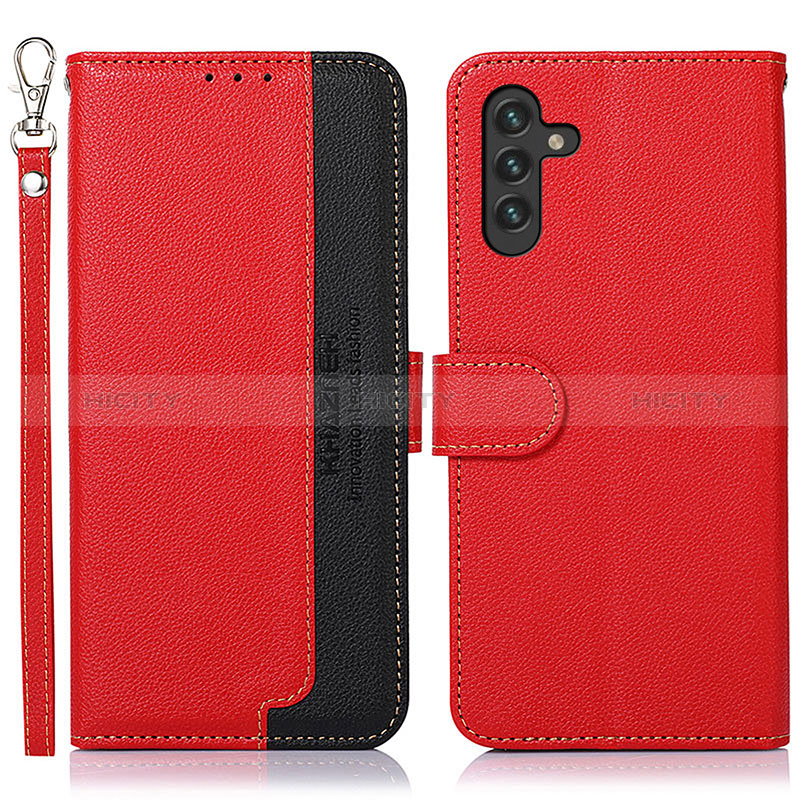 Custodia Portafoglio In Pelle Cover con Supporto A09D per Samsung Galaxy A04s