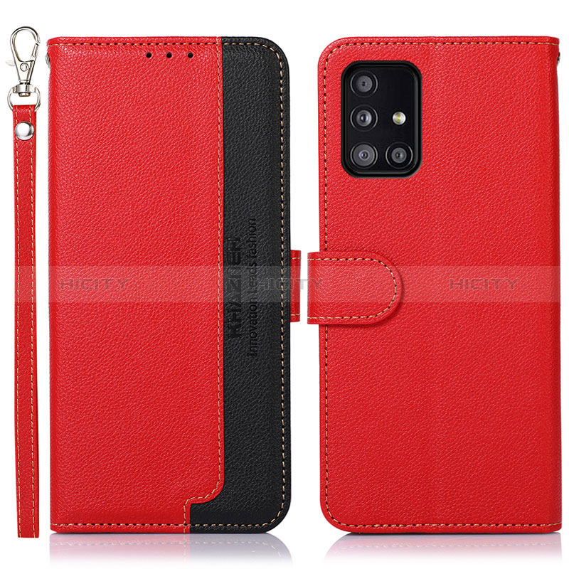 Custodia Portafoglio In Pelle Cover con Supporto A09D per Samsung Galaxy A51 4G