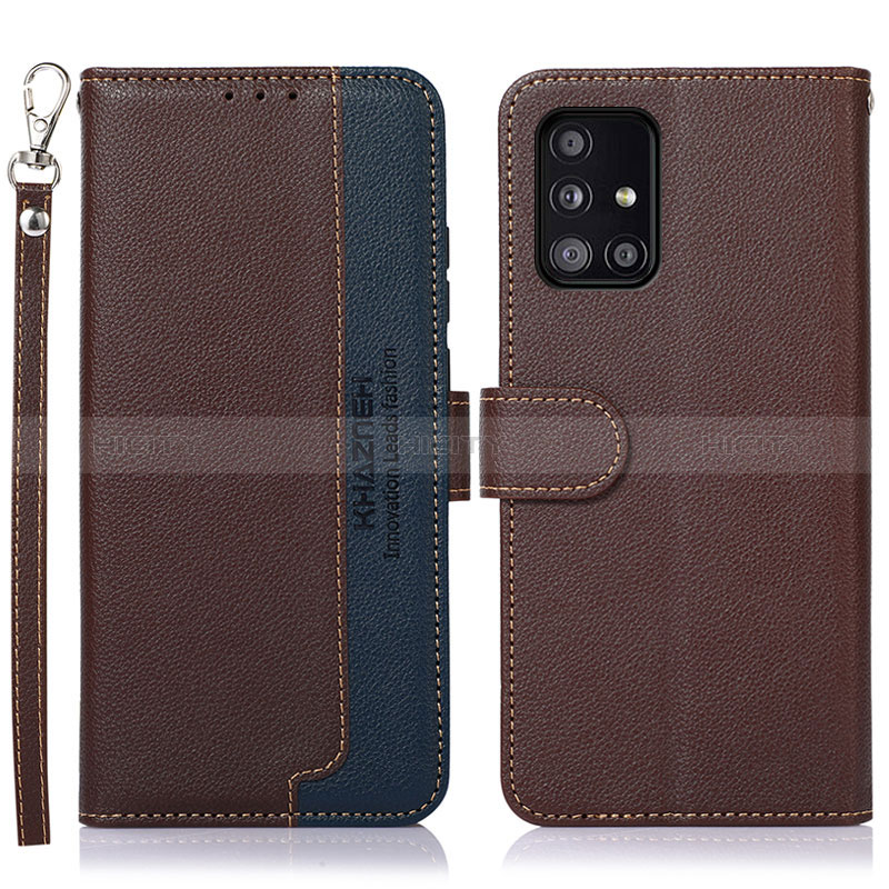 Custodia Portafoglio In Pelle Cover con Supporto A09D per Samsung Galaxy A51 5G