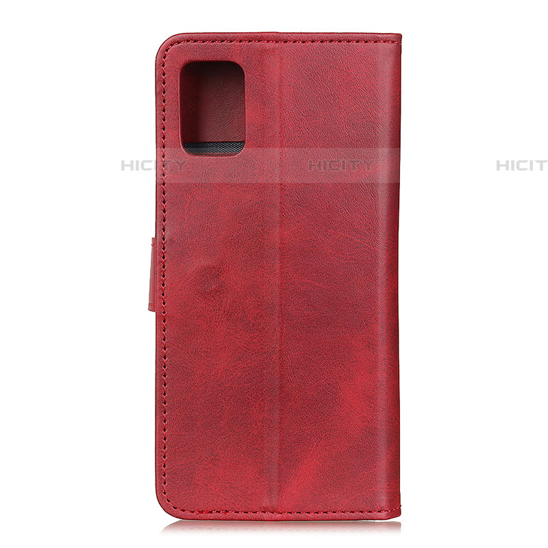 Custodia Portafoglio In Pelle Cover con Supporto A09D per Samsung Galaxy A52 4G Rosso