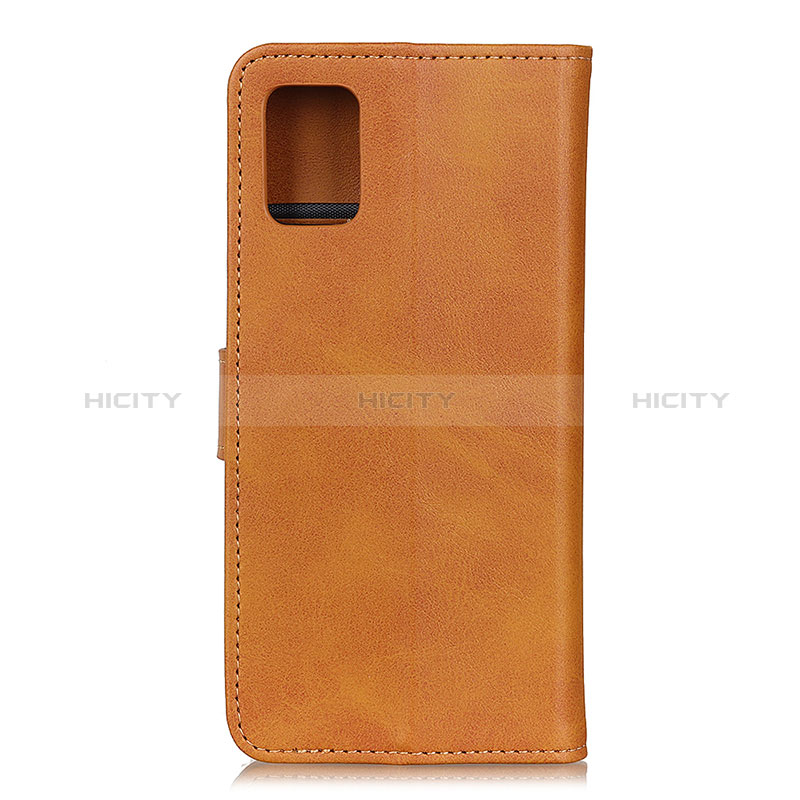 Custodia Portafoglio In Pelle Cover con Supporto A09D per Samsung Galaxy A52s 5G Marrone