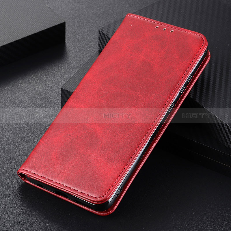 Custodia Portafoglio In Pelle Cover con Supporto A09D per Samsung Galaxy S24 Plus 5G Rosso